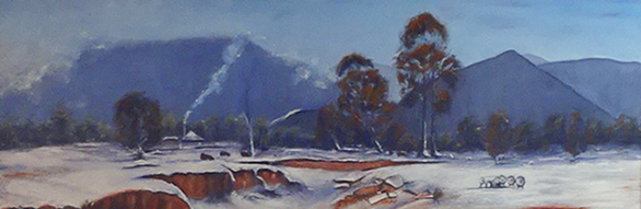 Oberon snow Painting